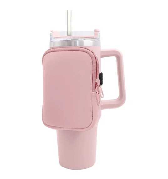 Light Pink Tumbler Bag