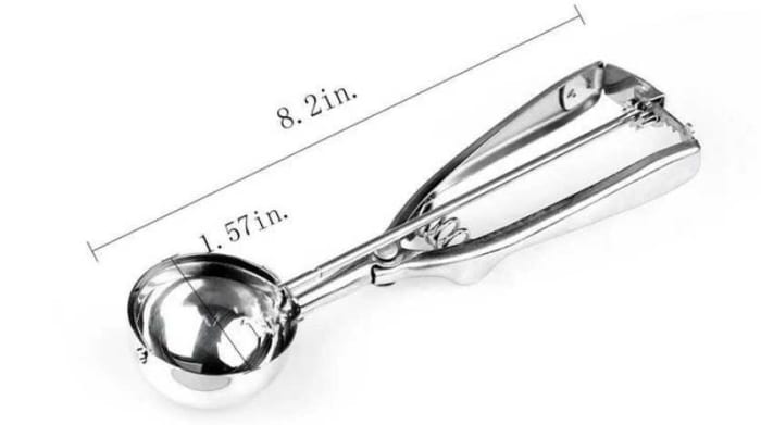 Small Stainless Steel Ball Scoop