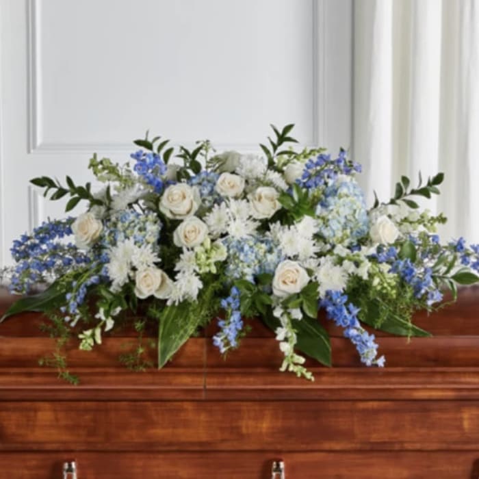 Radiant Tribute Casket Spray