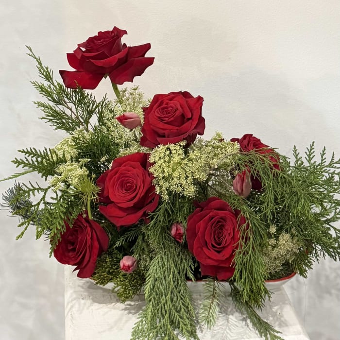 Holiday Ceramic Serving Plate