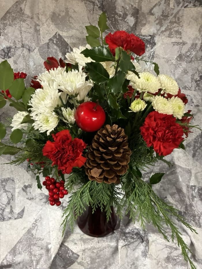 Christmas Vase
