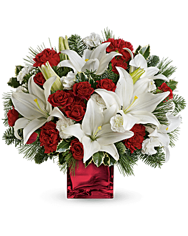 Chsristmas Star bouquet EBF-628
