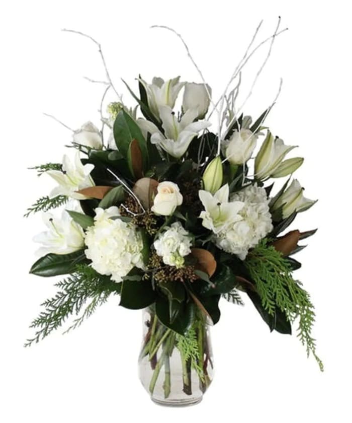 white elegance bouquet EBF-635