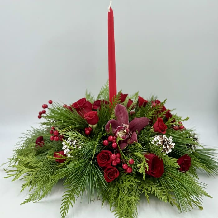 Designer's choice seasonal centerpiece