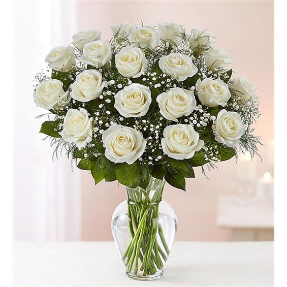 Ultimate Elegance™ Long Stem White Roses