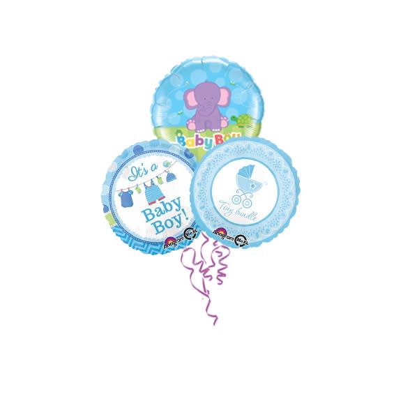Baby Boy Balloon Bouquet For Them