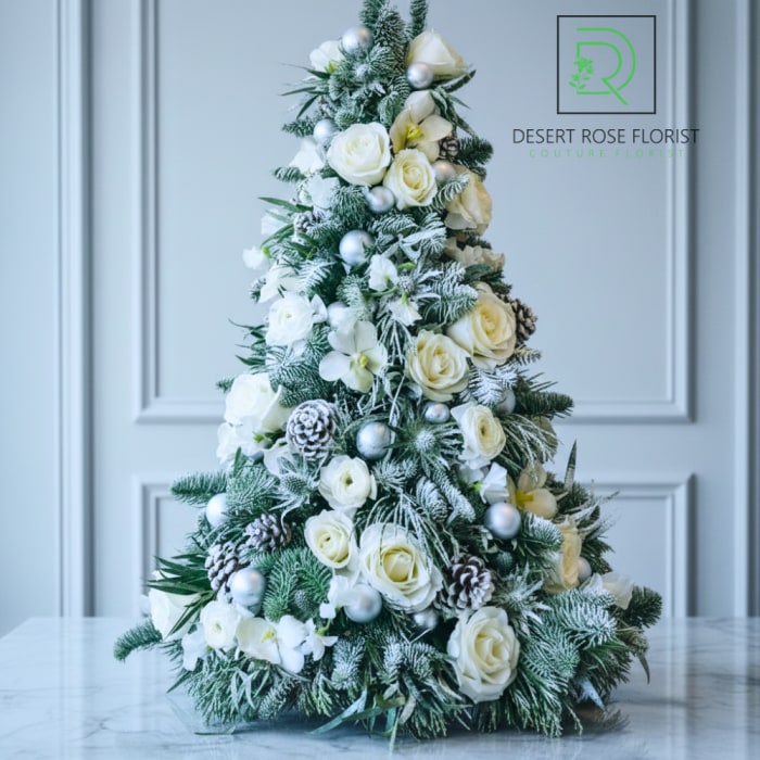 Winter Evergreen Tree