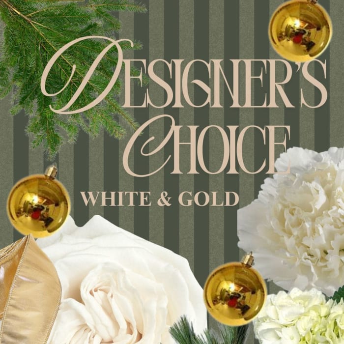 Holiday Designers Choice: Silver, White & Gold Elevated