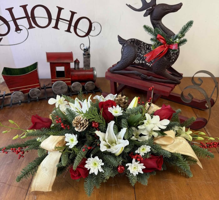 long and low centerpiece