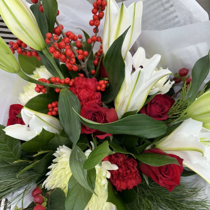 Ruby Berries & Lilies