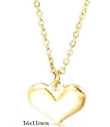 Minimalistic Gold Heart