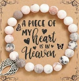 Pink A Piece of my heart Bracelet