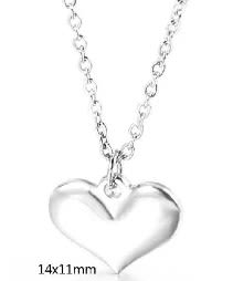 Minimalistic Silver Heart