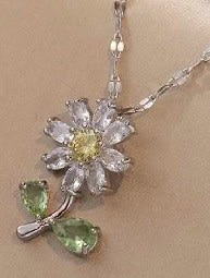 Steel Flower Necklace