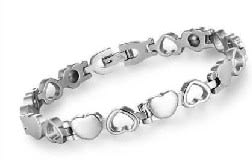 Silver heart Bracelet