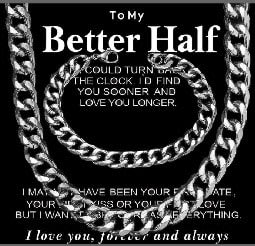 Silver Titanium Steel Men's Bracelet & Necklace