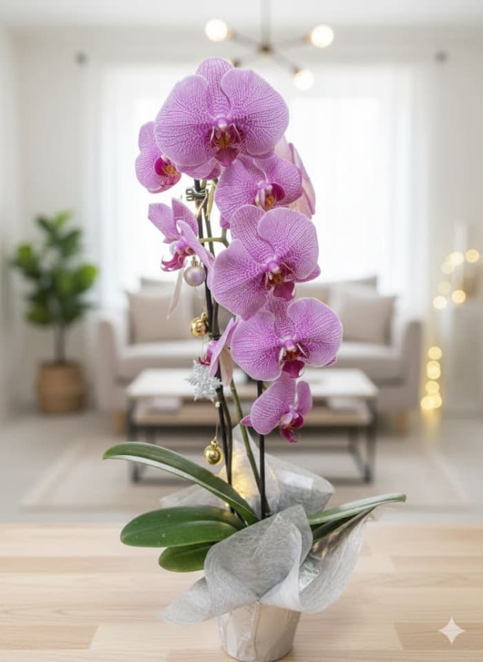 Blooming orchid EBF-130