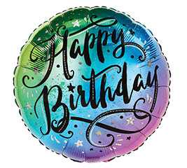 Happy Birthday Mylar Balloon