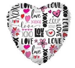 Love Mylar Balloons