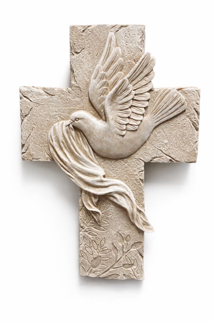 Stone Bird Cross