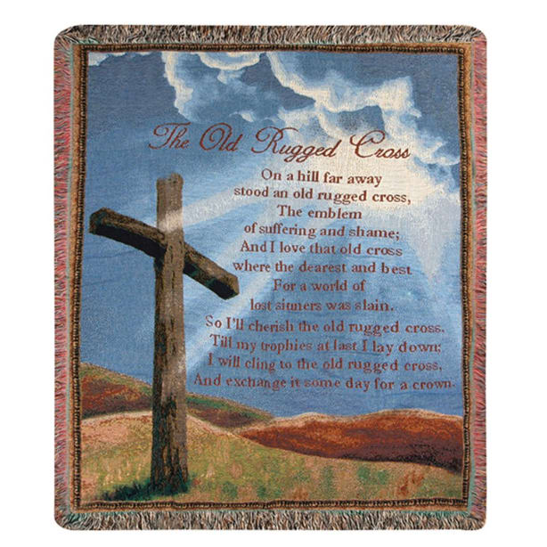 Old Rugged Cross Throw