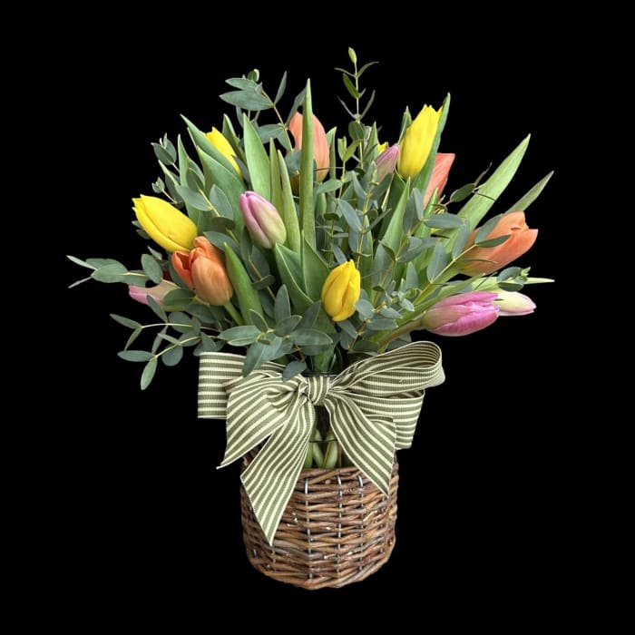 Vintage Spring Tulips