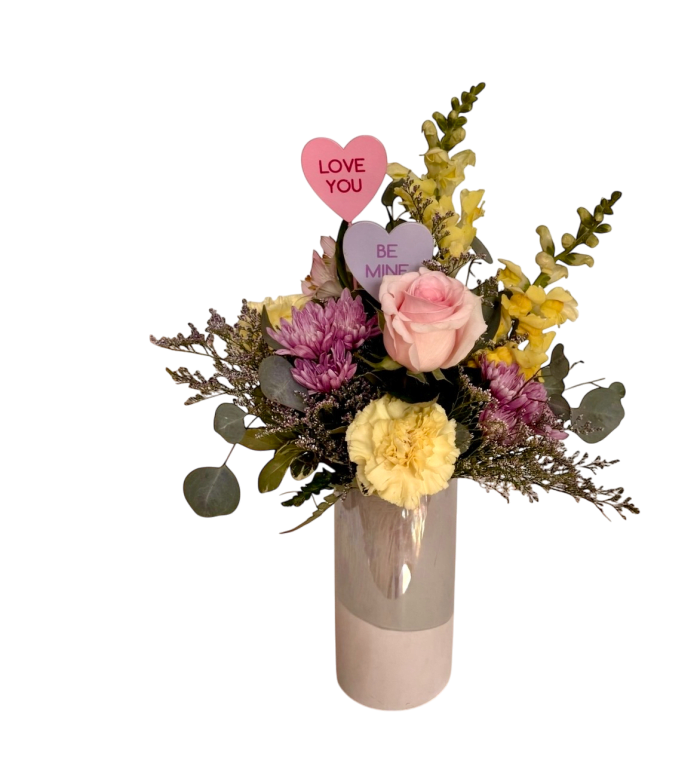 Sweetheart Glow Valentine Bouquet
