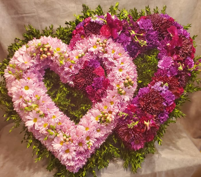 Double Heart Wreath