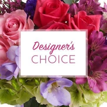 Mixed Flowers Designer’s Choice in a Vase (TALL & AIRY) VM-1326