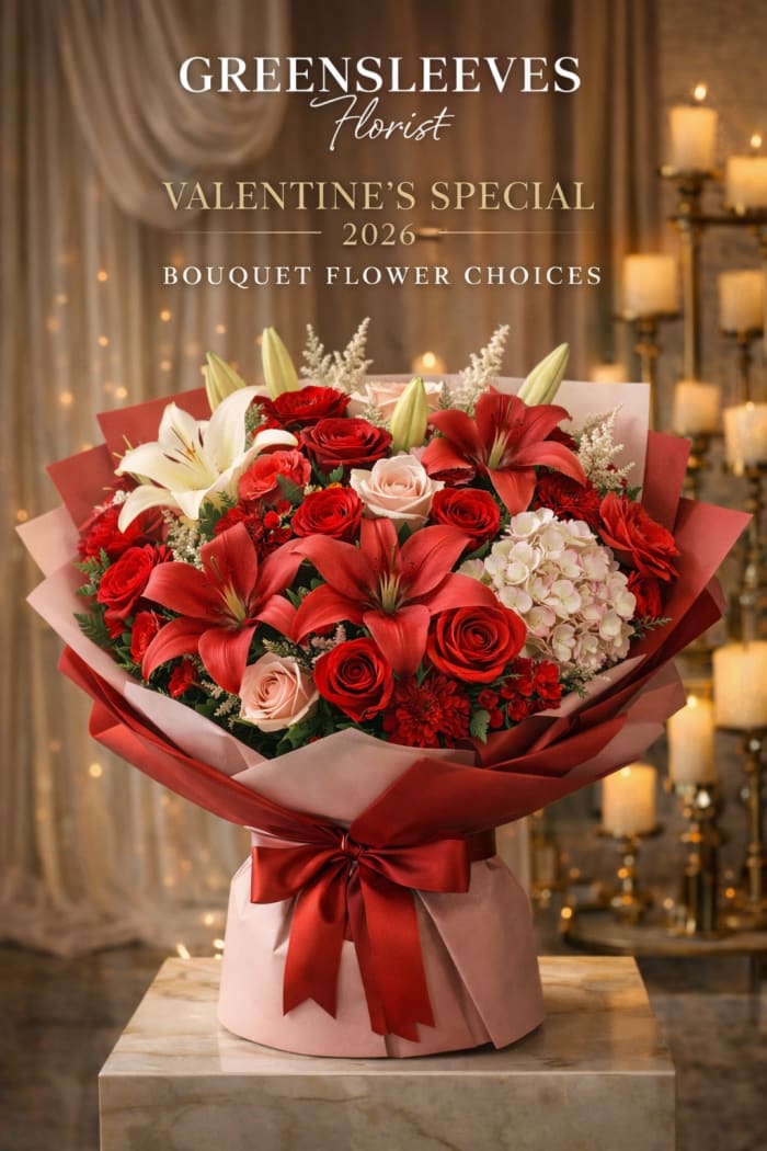 Florist Choice V-Day Special Wrapped Bouquet