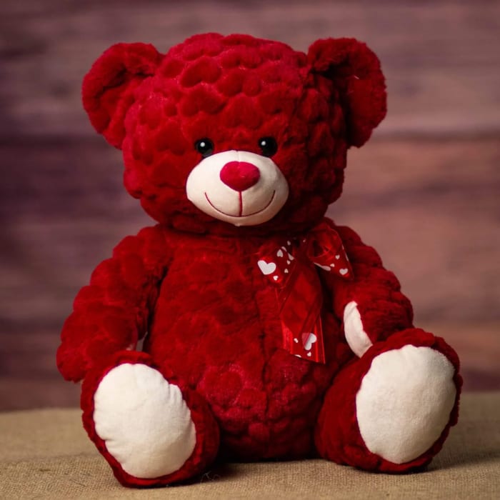 Red Heart Fur Bear