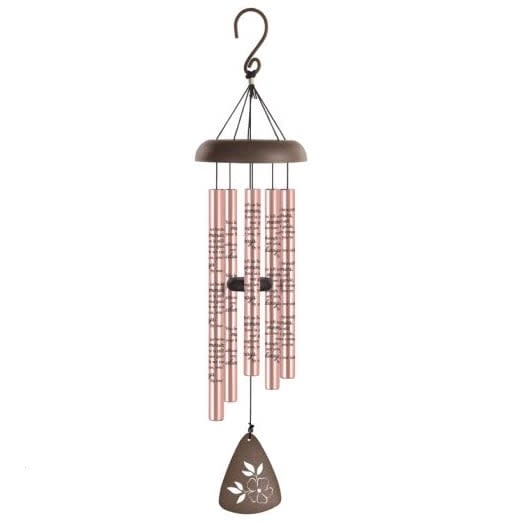 Beautiful Memories 30" Rose Gold Wind Chime