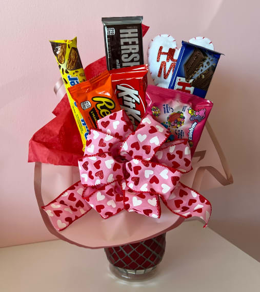 Valentine Candy Bouquet