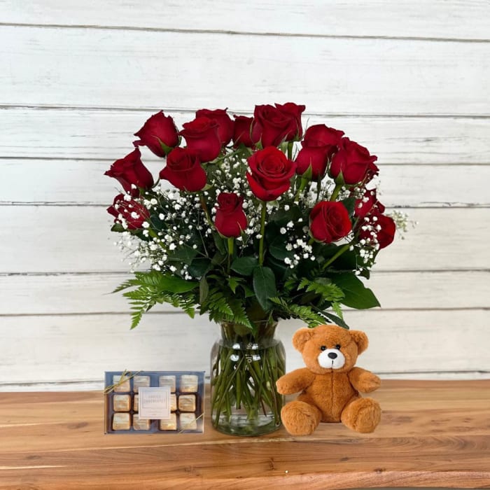 Two Dozen Roses, Stuffy & Chocolates