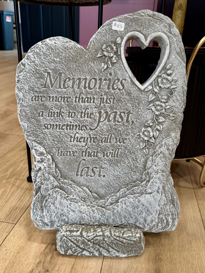 Sympathy Stones with Stone Easel