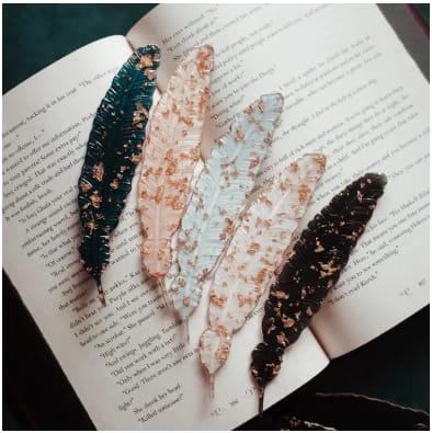 Feather Bookmark