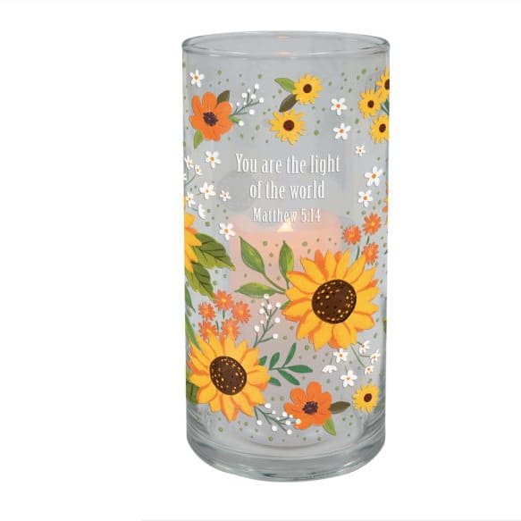 "Light the World" Hurricane Candle