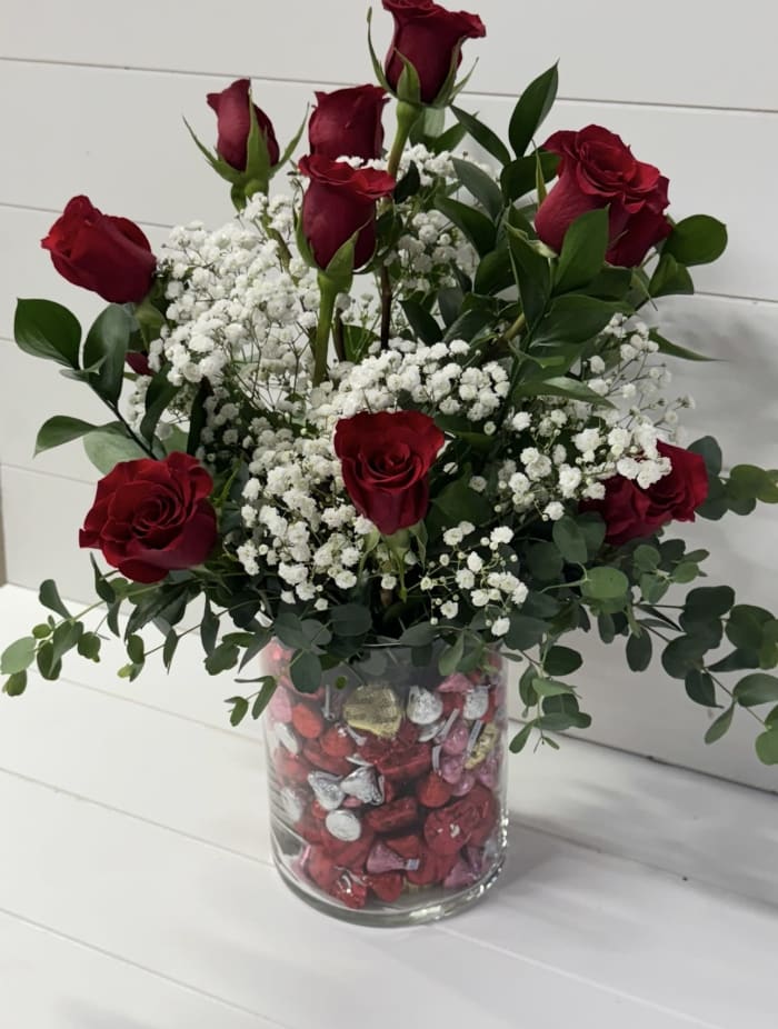 Valentine's Hugs and Kisses Bouquet