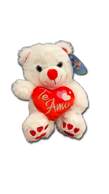 Sitting Te Amo Heart Bear