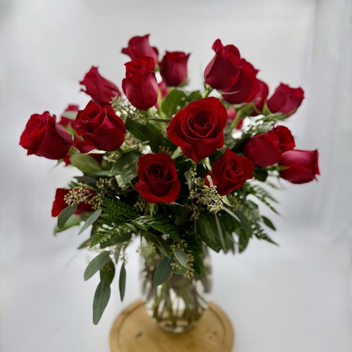 Twenty-Four Reasons Rose Vase