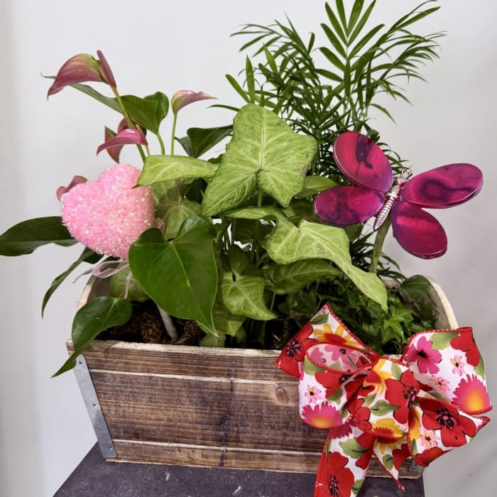 Love In Bloom Planter Box