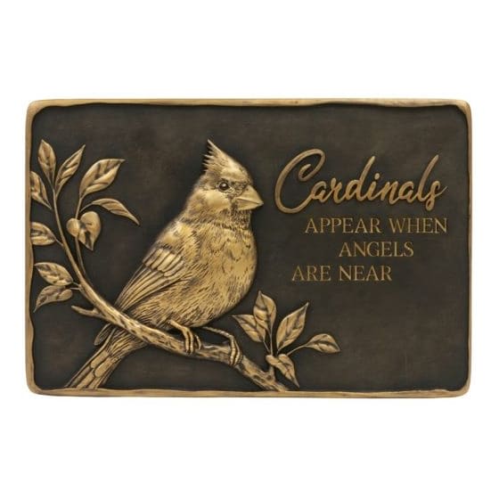 Cardinals Appear Memorial Stone