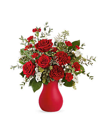 Teleflora's Scarlet Wishes Bouquet