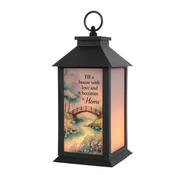 Home Frosted Lantern
