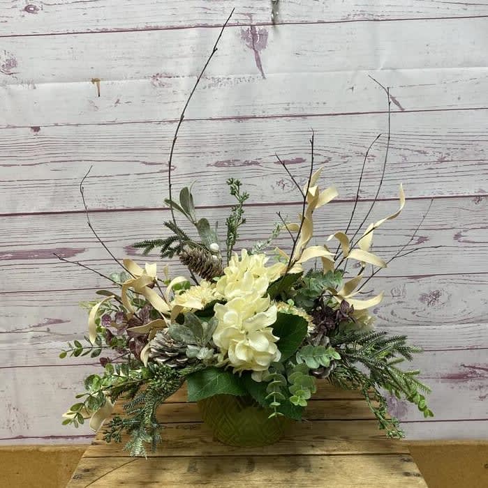 Sandy Silks (Artificial) Arrangement