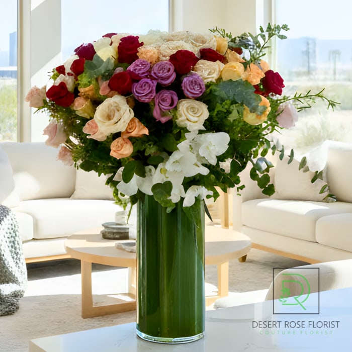 The Desert Rose Five Dozen Roses