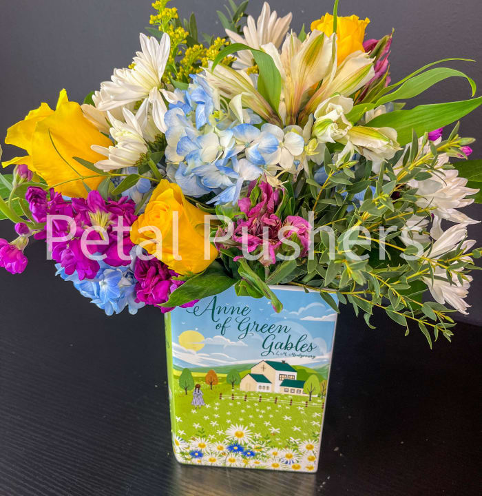 Ann Of Green Gable Vase Arrangement