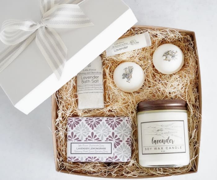 Luxury Lavender Spa Gift Box