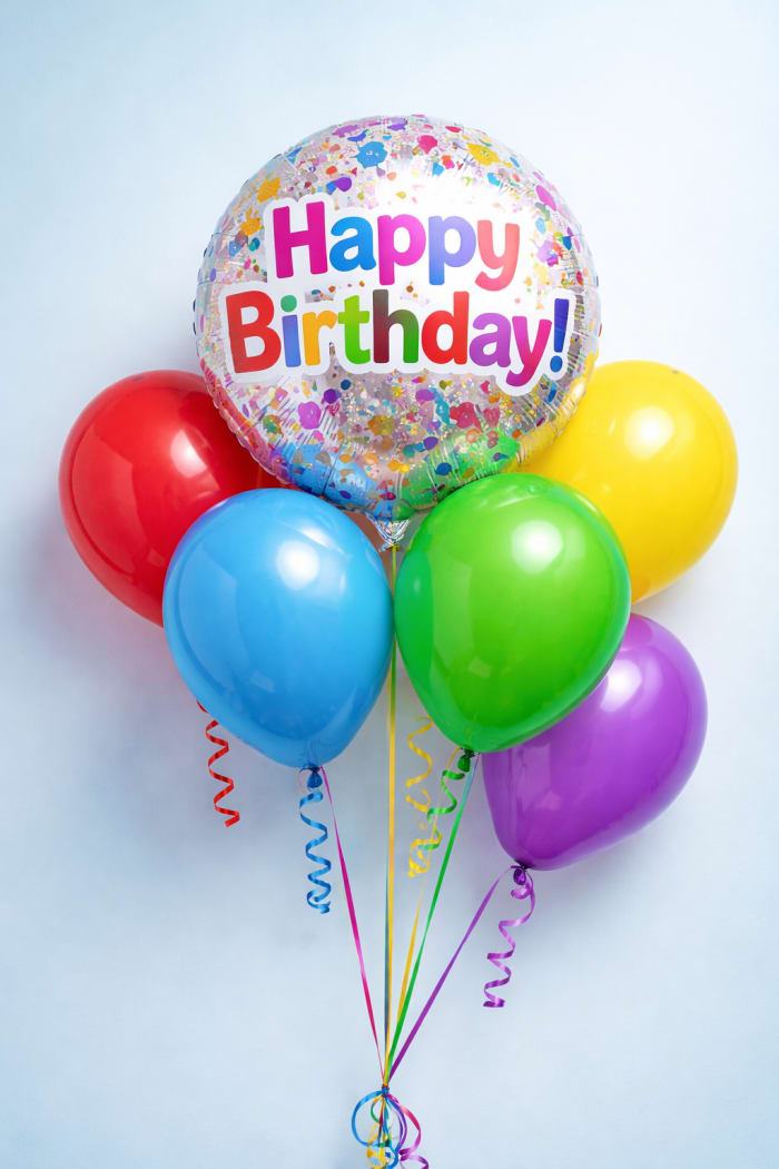 Happy Birthday Balloon Bouquet