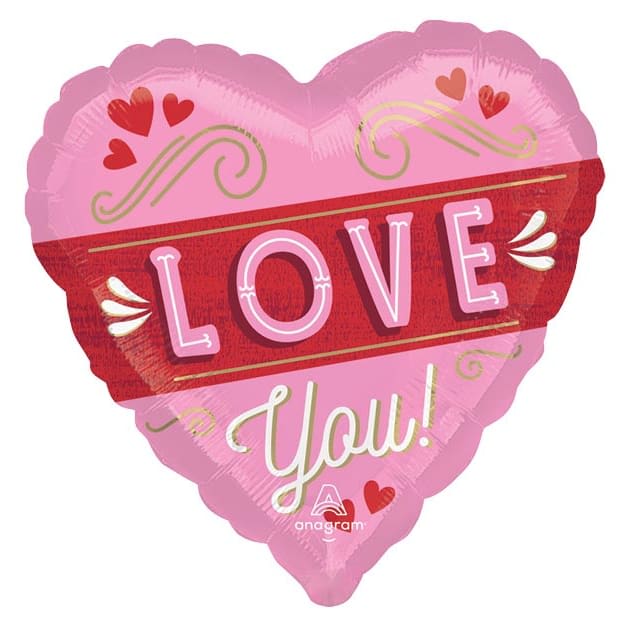 Retro 9" stick balloon